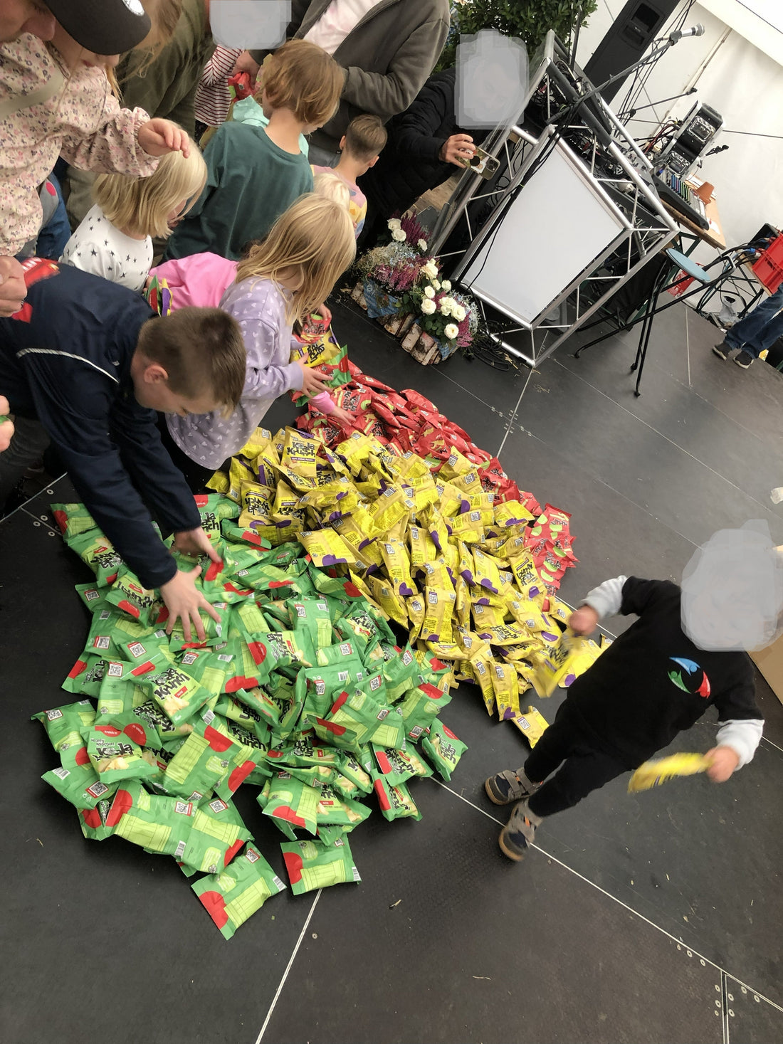 Kinder-Disco mit KoalaKrunch gesunde Snacks bei "HU-Bewegt"