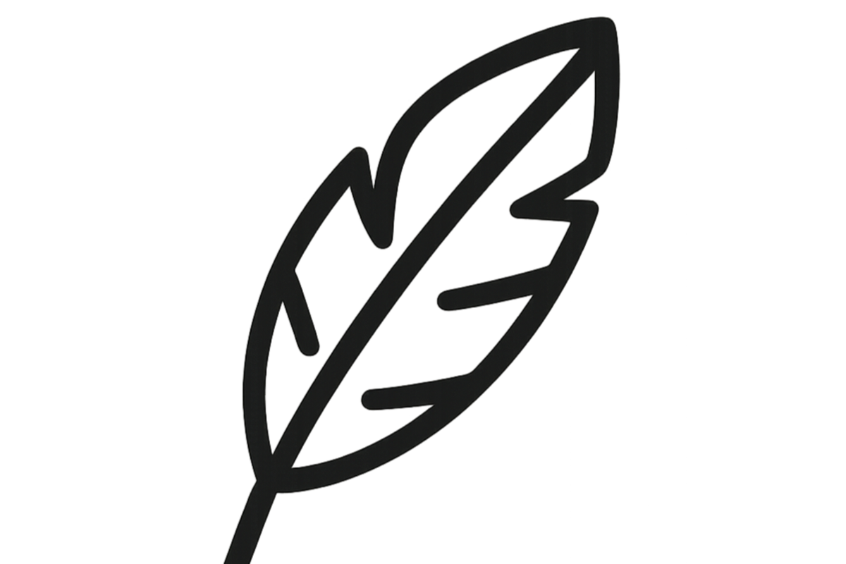 feder als symbol favicon